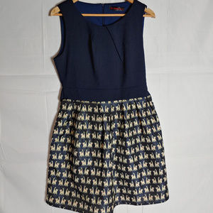 SS Wardrobe Cat Fit and Flare Skater Dress